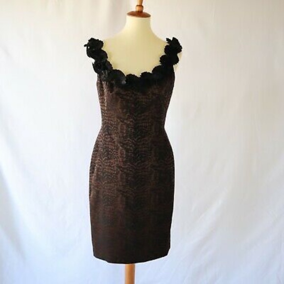 Maggy London Animal Print Dress - Picture 3 of 4